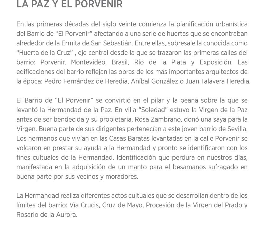 La Paz y El Porvenir