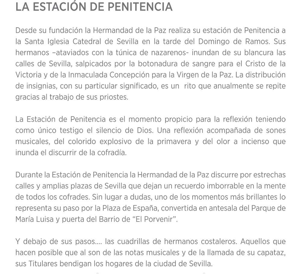 La Estación de Penitencia