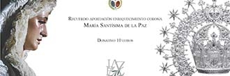 Colabora con la corona de María Santísima de la Paz