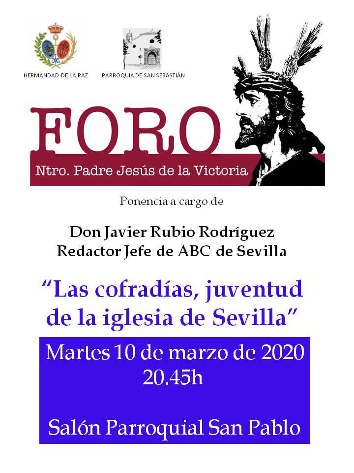 20200303 foro jesus de la victoria marzo 2020I