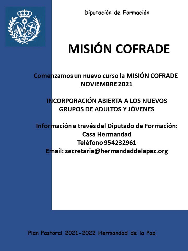 20211029 CARTEL MISION COFRADE 21 22I