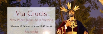 Vía Crucis con la imagen de Nuestro Padre Jesús de la Victoria