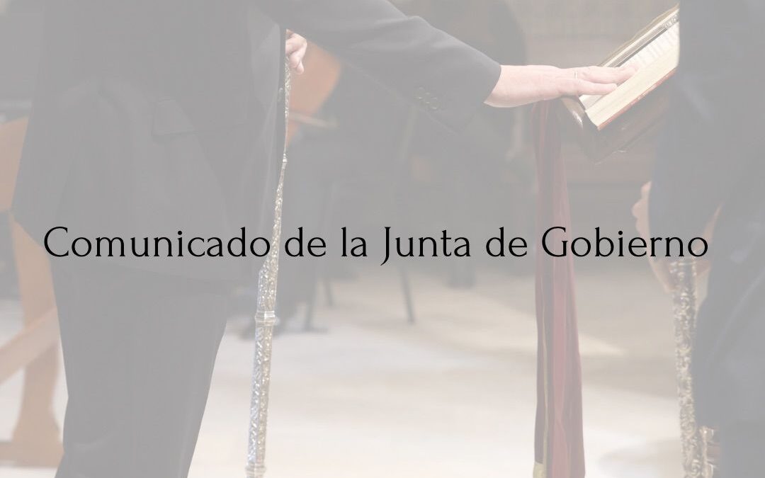 Nombramiento de nuevos oficiales de la Junta de Gobierno