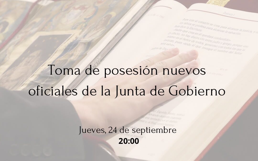 Toma de posesión de los nuevos miembros de la Junta de Gobierno
